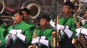 Musikalisches Gastspiel: Eine Marchingband aus Malaysia spielte auf dem Marktplatz