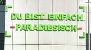 Letzter Streich: Der Schöpfer des Schriftzuges „Du bist einfach paradiesisch“ verabschiedet sich