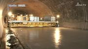Jagdbergtunnel: In dieser Woche werden die Arbeiten an der Betonfahrbahn abgeschlossen