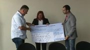 Teamlauf-Spende übergeben: 5 000 Euro kommen einem sozialen Projekt zugute