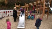 Spielplatz wieder in Betrieb