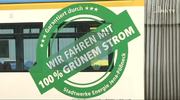 Neues Siegel: Jenas Straßenbahnen fahren seit Jahresbeginn mit grünem Stadtwerke-Strom