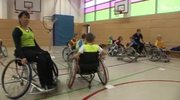Woche der Integration: Jenaer Rollstuhlbasketballer  sind in der Heinrich Heine Schule zu Gast