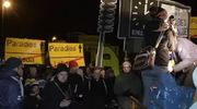 Demonstration: Fans des FC Carl Zeiss Jena wollen das Paradies als Fußball-Heimstatt erhalten