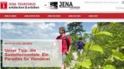 Jenaer Tourismuswebsite auf Französisch 