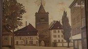 Intarsien-Ausstellung: In der Sparkassenfiliale werden historische Jena-Bilder gezeigt
