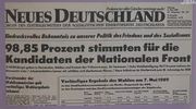 Wahlfälschung in der DDR: Das Thüringer Archiv für Zeitgeschichte veranstaltete eine Tagung
