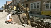 Sanierung: In der Lutherstraße verlegen die Stadtwerke  neue Abwasserleitungen