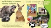 20. Tierparksafari mit buntem Familienprogramm