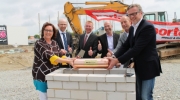 Grundsteinlegung für neues Einrichtungshaus