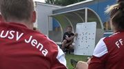 Start in die Saison: Die Fußballerinnen des USV Jena haben mit dem Training begonnen