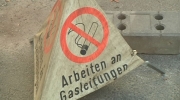 Erneuerung Gasleitung auf dem Mohrenplatz