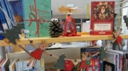 Weihnachtsbasteleien in der Bibliothek