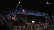 Brücke abgerissen: In der Nacht von Samstag auf Sonntag wurde das Bauwerk demontiert