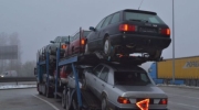 Weiterfahrt eines Autotransporters untersagt 