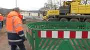 Straße gesperrt: In der Schützenhofstraße muss ein Abwasserkanal in neun Meter Tiefe erneuert werden