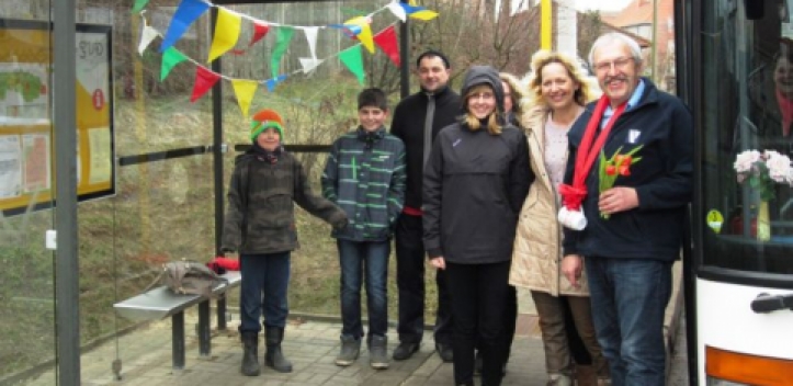 Neue Busverbindung in Geraer Ortsteil Weißig