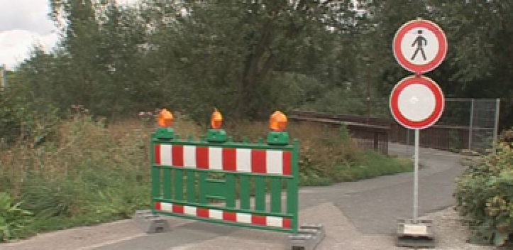 Vollsperrung Faulenzerweg 