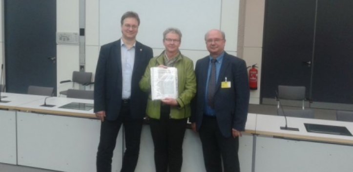 Bahnbündnis Gera reicht Petition beim Bundestag ein