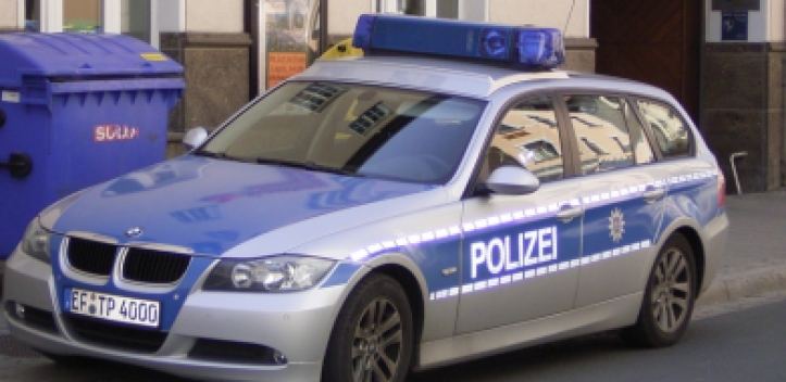 Betonmischer entwendet