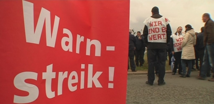 GEW: Aufruf zum ganztägigen Warnstreik   