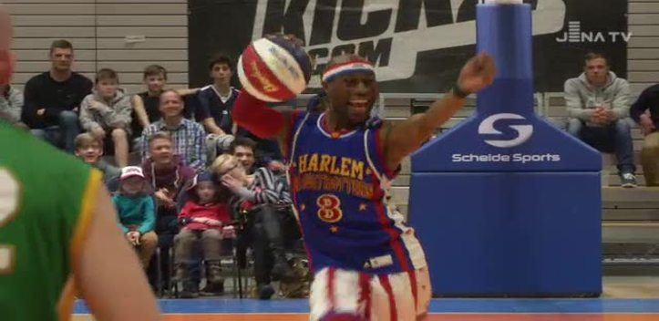 Furiose Show: Die Harlem Globetrotters begeisterten am Samstag in Jena