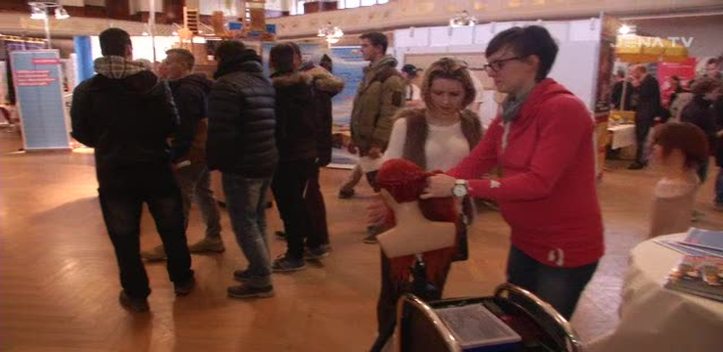 Bewährtes Konzept: Der Berufsinfomarkt erlebte am Samstag seine 22. Auflage