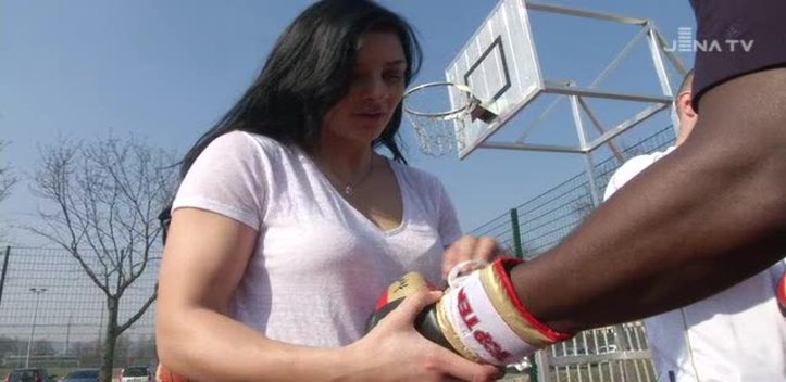 Ring frei unterm Korb: Science City macht Promo für das erste Jenaer Box-Event