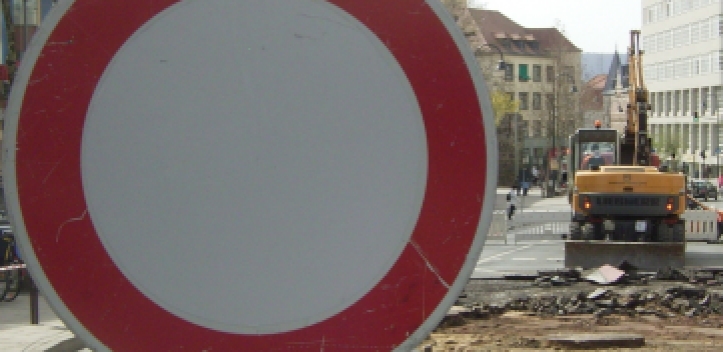 Straßensperrungen im Stadtgebiet Jena 
