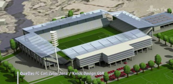 Stadiondiskussion: Der FC Carl Zeiss Jena spricht sich für eine Multifunktionsarena aus