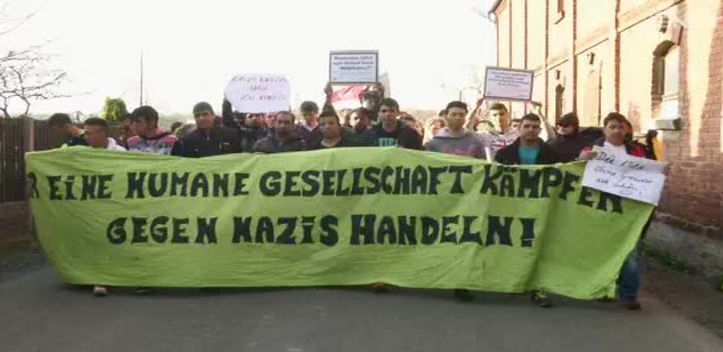 Thügida in Eisenberg: Hunderte Gegendemonstranten setzten ein Zeichen gegen Fremdenfeindlichkeit