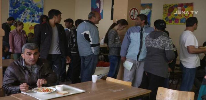 Große Aufgabe: Das Deutsche Rote Kreuz betreut die Flüchtlinge in der Erstaufnahmeeinrichtung