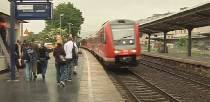 Sonderfahrplan der Bahn zum Thüringentag