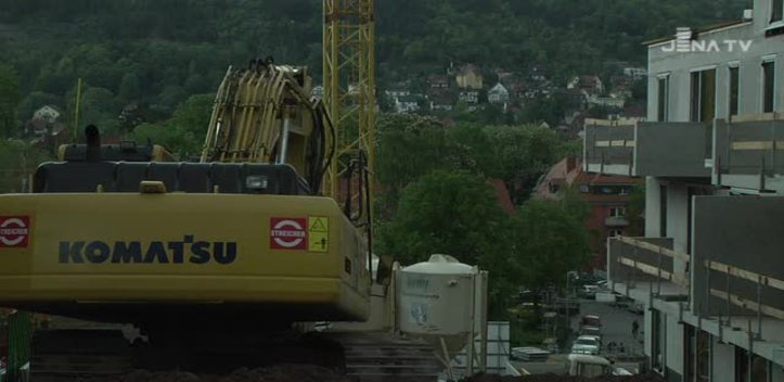 Richtfest gefeiert: Das Unternehmen jenawohnen baut knapp 100 Wohnungen am Friedensberg