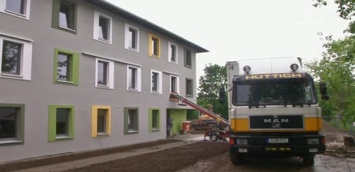 Gemeinschaftsunterkunft fertiggestellt: In Lobeda beziehen diese Woche Flüchtlinge ihr neues Domizil