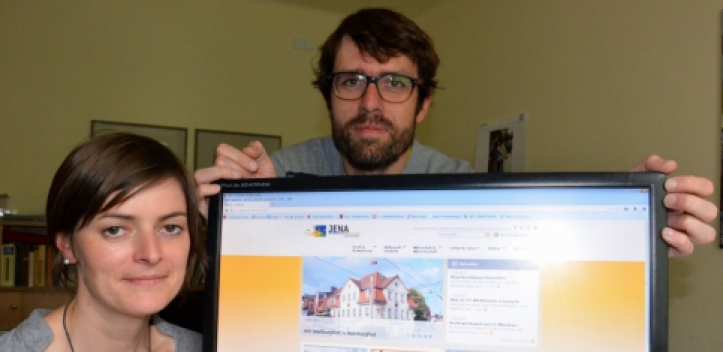 Startseite jena.de aufgefrischt   