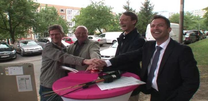 Inbetriebnahme: Schnelles Internet für mehr als 59 000 Haushalte in Jena und im Umland