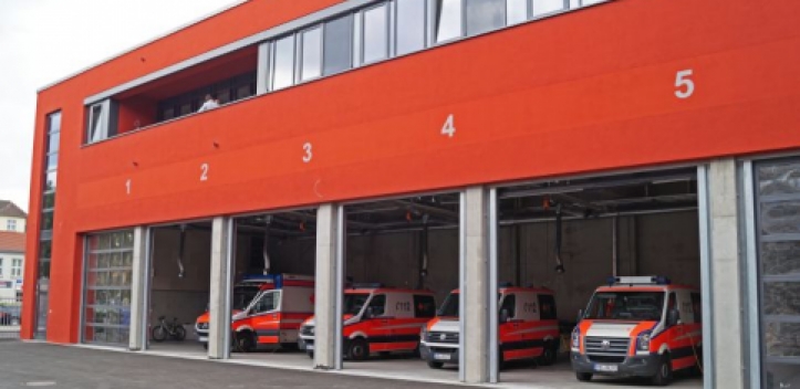 DRK-Rettungswache Jena in neuen Räumlichkeiten