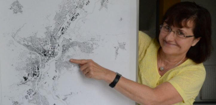 Ausstellung „Stadt und Topographie“  