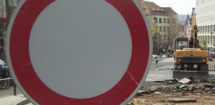 Erfurter Straße und Magdelstieg halbseitig gesperrt