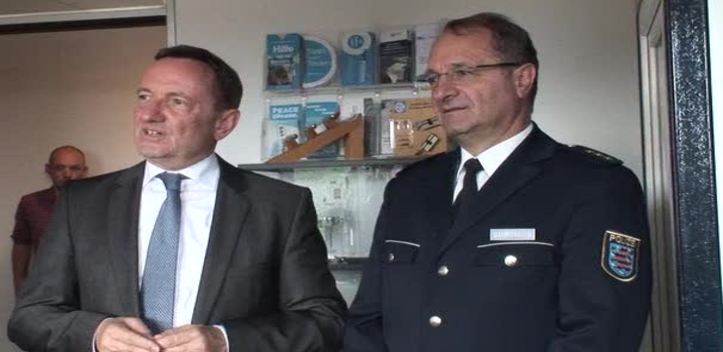 Schutz vor Einbrechern: Thüringens Innenminister besuchte die Polizeiliche Beratungsstelle