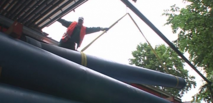 Kanalbauarbeiten in Jena-West