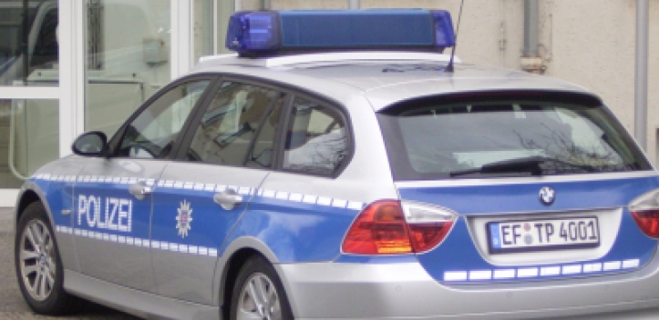 Fahrrad mit angeschlossen