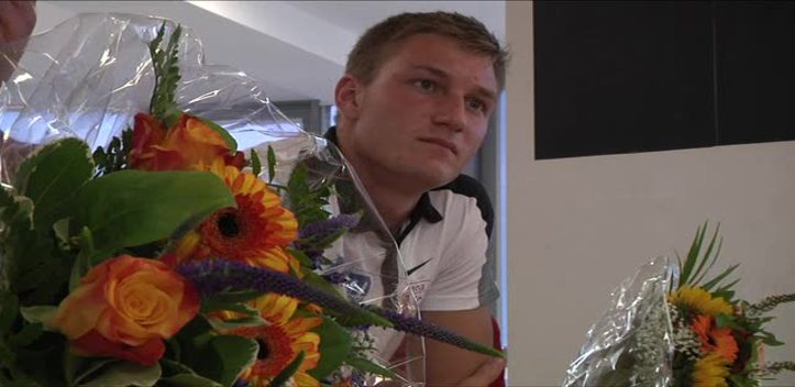 Zu Gast in Peking: Der Speerwerfer Thomas Röhler wurde zur Leichtathletik-WM verabschiedet