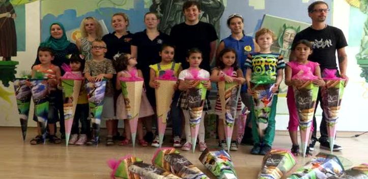 Zuckertüten in der Jenaer Tafel: Schulanfänger wurden mit Hilfe von Sponsoren beschenkt