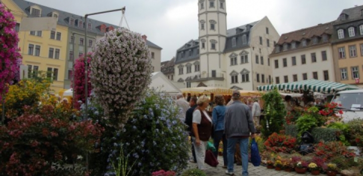 42. Gärtnermarkttage auf dem Geraer Marktplatz