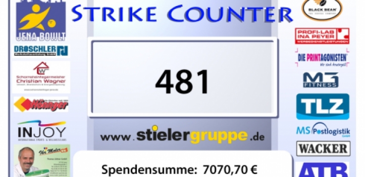 Über 7 000 Euro bei „Jena bowlt“   