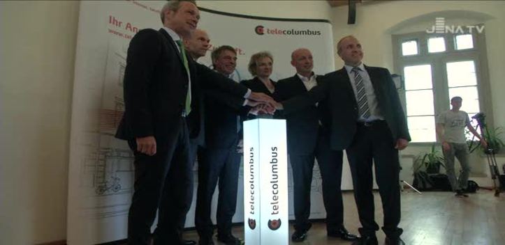 Startschuss: Die Tele Columbus AG bietet ihren Kunden ein schnelleres Internet
