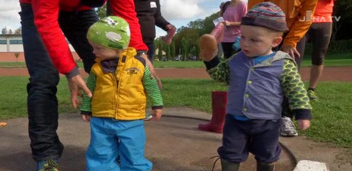 Sportfest am Sportforum: In der Kita der Thüringer Sozialakademie wird Bewegung groß geschrieben