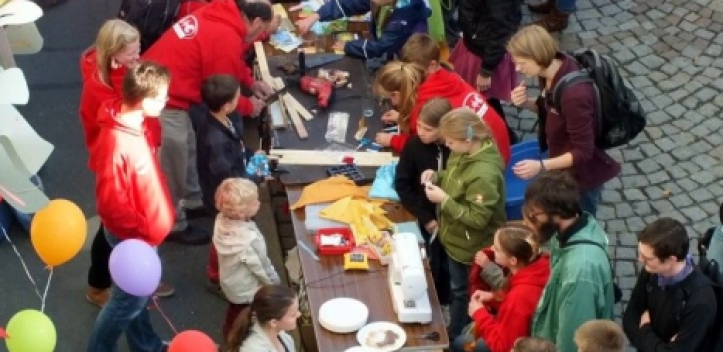 Kinderstraßenfest in der Jenaer Wagnergasse